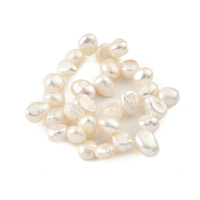 Natural Cultured Freshwater Pearl Beads Strands PEAR-A006-19C-1