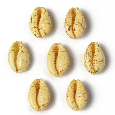 Natural Cowrie Shell Beads X-SSHEL-N0232-08-1