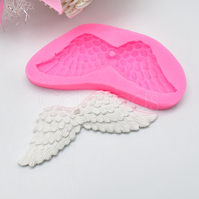 DIY Angel Wing Pendant Food Grade Silicone Molds WI-PW0001-015-1
