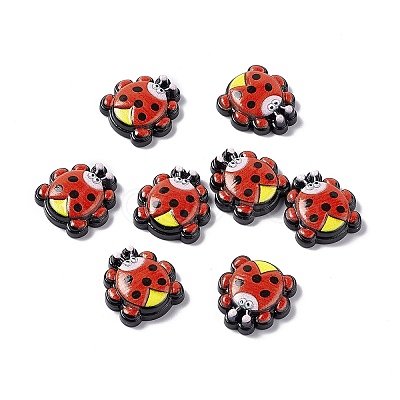 Opaque Resin Cabochons LS-RESI-C027-01D-1