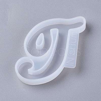 Letter DIY Silicone Molds DIY-I034-08T-1