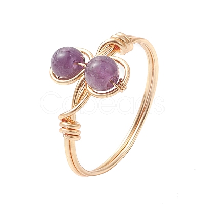 Natural & Synthetic Gemstone Finger Rings RJEW-JR00945-01-1