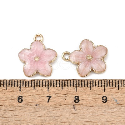 Zinc Alloy Enamel Pendants PALLOY-I124-10G-A-1
