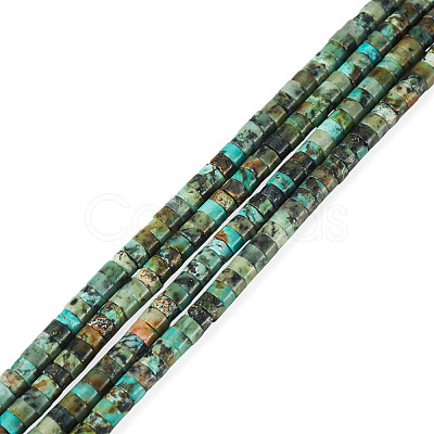 2 Strands Natural African Turquoise(Jasper) Beads Strands G-TA0003-41-1