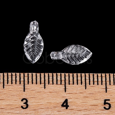 Transparent Acrylic Charms TACR-G050-02A-1
