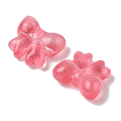 Transparent Spray Paint Glass Beads LS-GLAA-Z011-02H-1