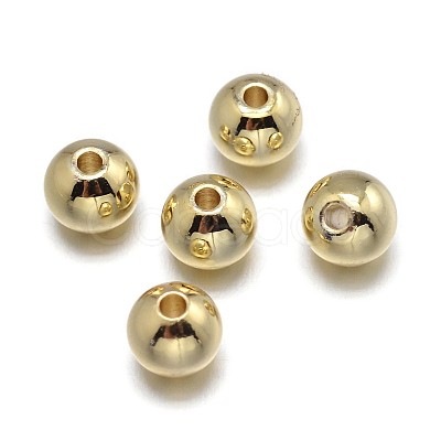 Brass Beads X-KK-F0317-3mm-01G-NR-1