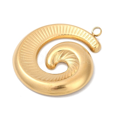 304 Stainless Steel Pendants STAS-C121-45E-G-1