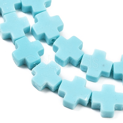 Synthetic Coral Beads Strands CORA-L044-A25-1