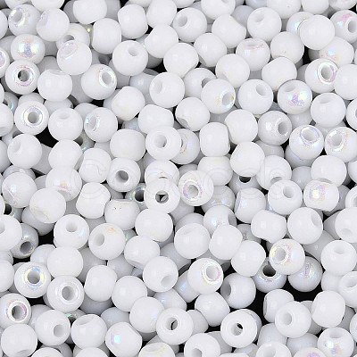 6/0 Half Plated Glass Beads SEED-N008-04H-1