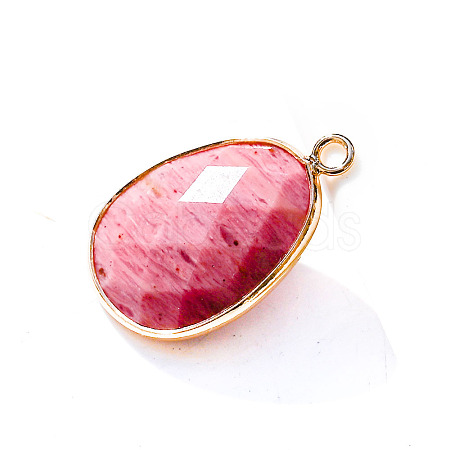 Natural Rhodonite Pendants PW-WG32281-09-1