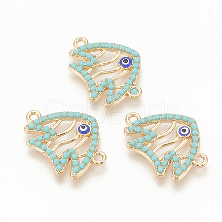 Alloy Enamel Links connectors X-PALLOY-Q361-003G-1