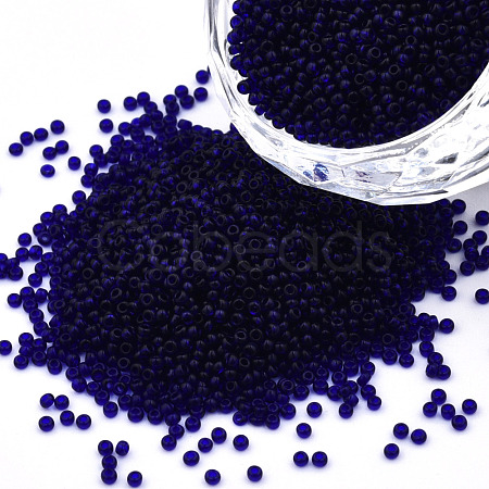 15/0 Transparent Czech Glass Seed Beads SEED-N004-004-15-1