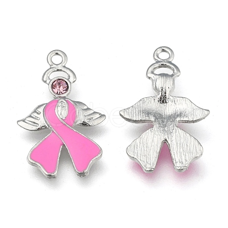 October Breast Cancer Pink Awareness Ribbon ENAM-D001-2-1