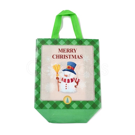 Christmas Theme Laminated Non-Woven Waterproof Bags ABAG-B005-02B-03-1