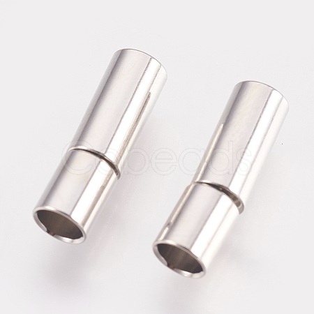Brass Bayonet Clasps X-KK-P149-08C-1