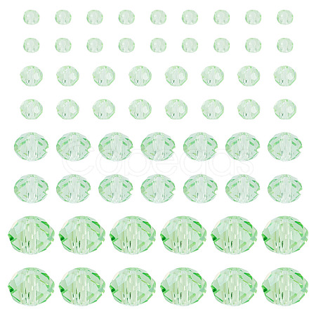 4 Strands 4 Styles Glass Beads Strands EGLA-TA0012-97B-1