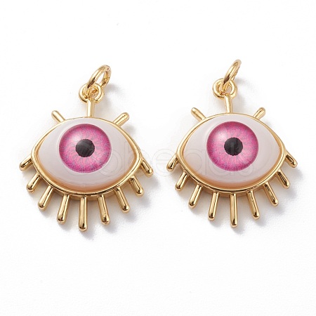 Brass Pendants KK-Z006-01B-1