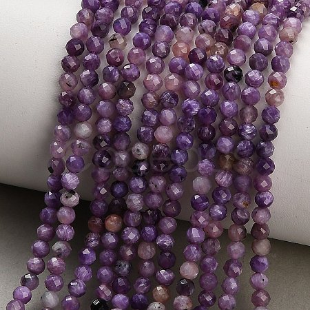 Natural Charoite Beads Strands GG-CBA4399-A11-02-1