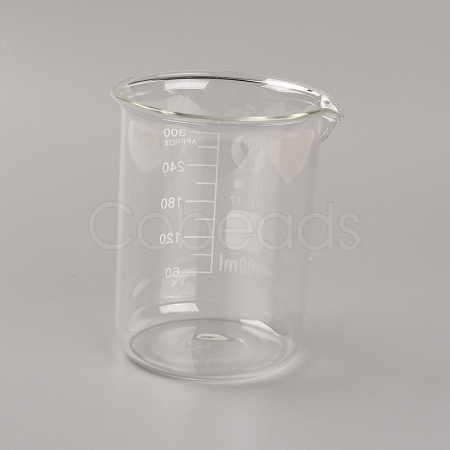 Glass Beaker Measuring Cups TOOL-WH0128-37G-1