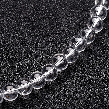 Glass Round Bead Strands GLAA-I028-10mm-01-1
