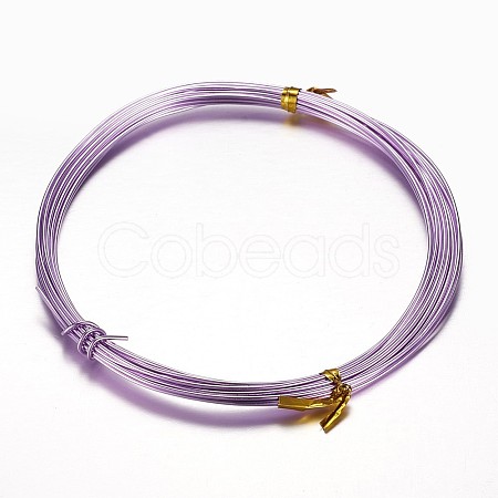 Round Aluminum Craft Wire AW-D009-1mm-10m-22-1