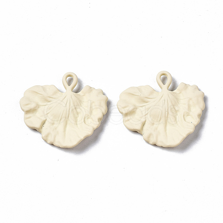 Spray Painted Alloy Pendants PALLOY-T077-118D-RS-1