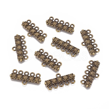 Tibetan Style Alloy Chandelier Components Links MLF0753Y-1