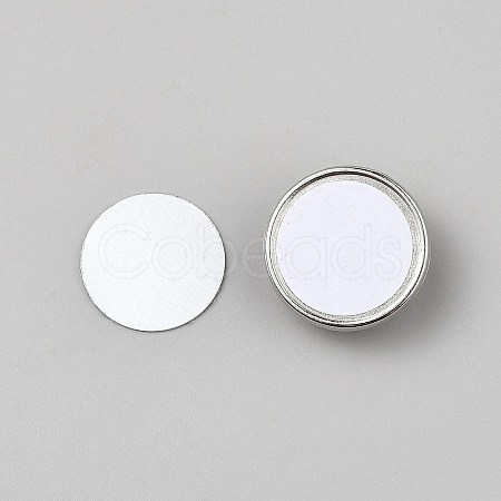 Alloy Sublimation Blank Brooch Pin DIY-WH20025-025B-1