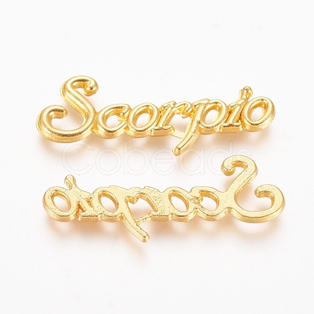 Golden Plated Alloy Cabochons PALLOY-WH0068-08H-1