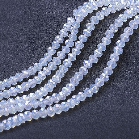 Electroplate Glass Beads Strands LS-EGLA-A034-J2mm-B06-1