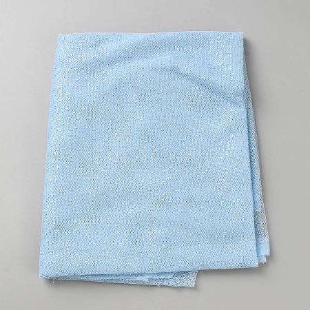 Polyester Silver Point Fabric AJEW-WH20006-90E-1