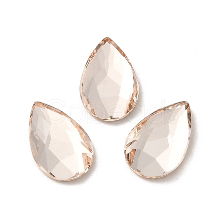 Glass Rhinestone Cabochons RGLA-P037-15A-D261-1