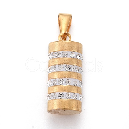 304 Stainless Steel Pendants STAS-F252-34G-02-1