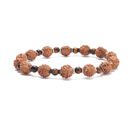 Mala Beads Bracelet BJEW-JB08269-1