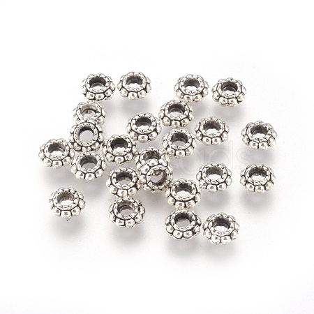 Tibetan Style Alloy Spacer Beads LF1565Y-NF-1