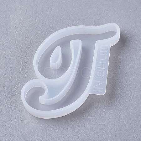 Letter DIY Silicone Molds DIY-I034-08T-1