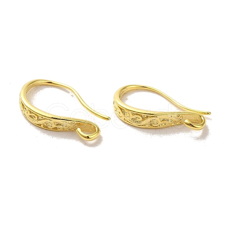 Brass Earring Hooks X-FIND-Z039-25G-1