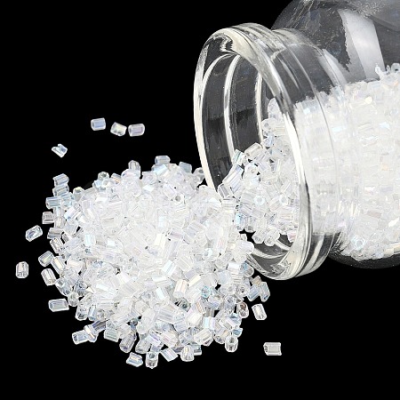 Two Cut Glass Seed Beads X-CSDBTC01-1