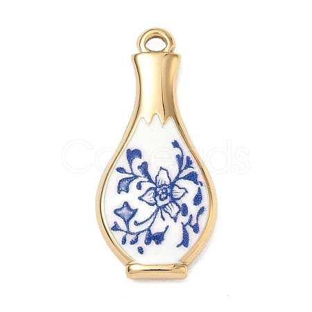 304 Stainless Steel Enamel Pendants SA-CBA800D-01C-G-1
