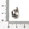 304 Stainless Steel European Beads STAS-M100-07AS-3