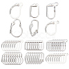 48Pcs 6 Styles Brass Leverback Earring Findings KK-AR0003-59S-1