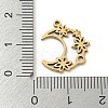 201 Stainless Steel Pendants STAS-H188-03E-G-3