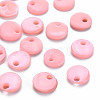 Spray Painted Freshwater Shell Charms SHEL-S276-151A-1