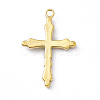 PVD Vacuum Plating 201 Stainless Steel Enamel Pendants X-STAS-J401-VC998-2