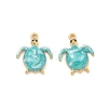 304 Stainless Steel Enamel Pendants STAS-Q119-17G-01-1