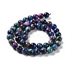 Natural Rainbow Tiger Eye Beads Strands G-NH0002-A01-B01-3