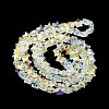 Electroplate Transparent Glass Beads EGLA-Z003-AB01-3