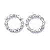 Brass Soldered Closed Jump Rings KK-K253-15A-03S-3