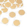 Self Adhesive Brass Stickers DIY-E015-39B-2